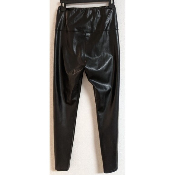 Wilfred Free "Daria" Pant High-waisted UnReal Black Leather Leggings Medium - Picture 6 of 8